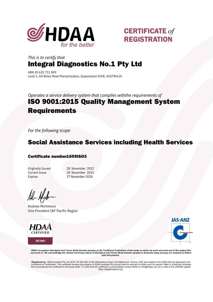 HDAA Quality ISO9001:2015 Certificate